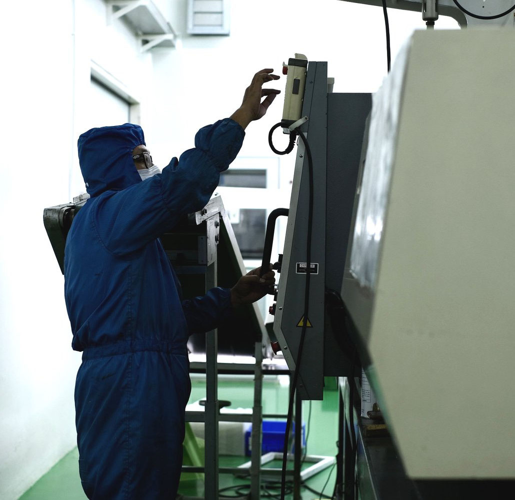 people working in a factory