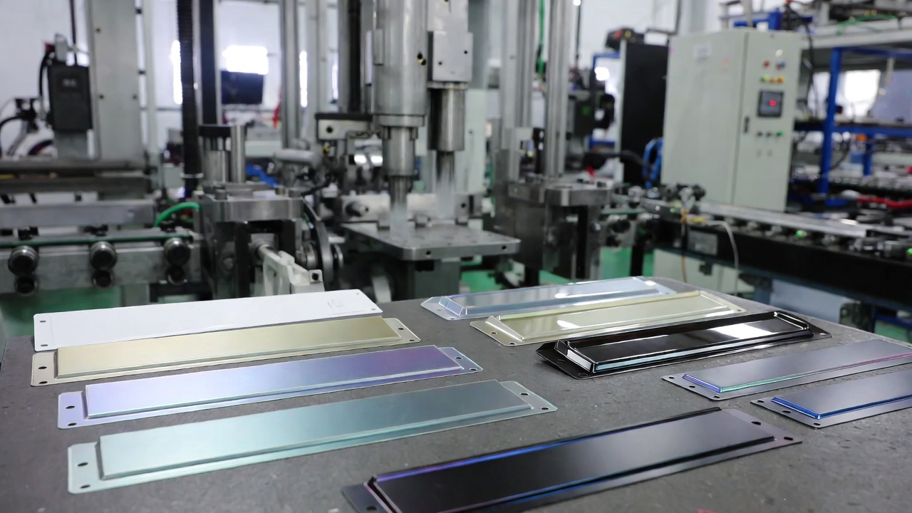 Custom nameplate design production process by King Epoxy Emblem Co., Ltd, showing injection-molded plastic nameplates with durable finishes.